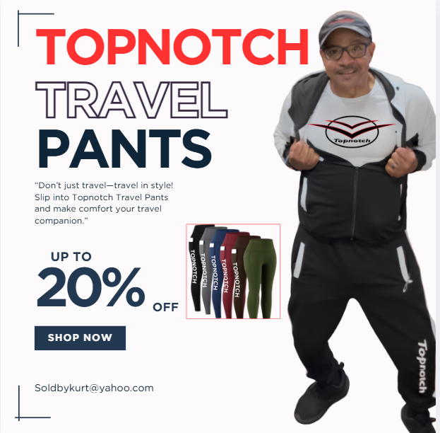Topnotch Travel Pants