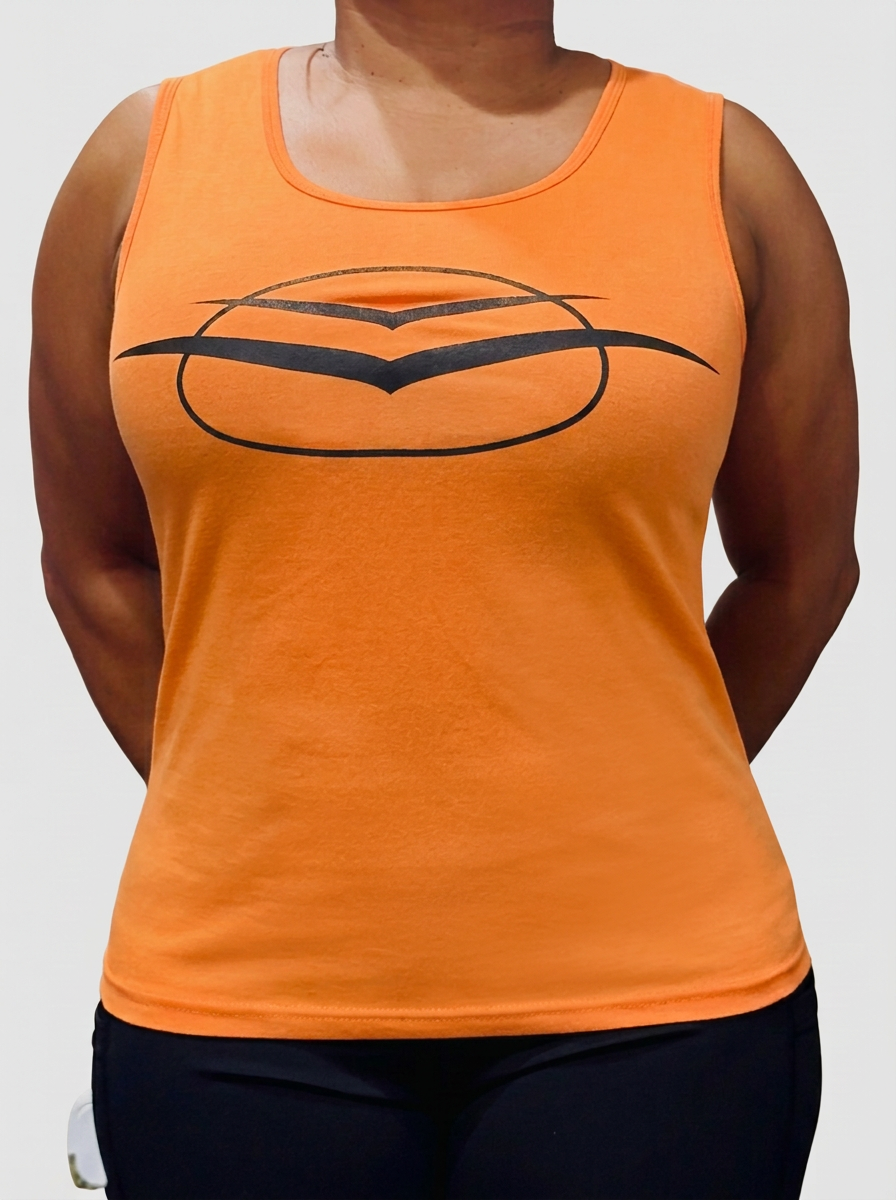 Orange Logo Tank