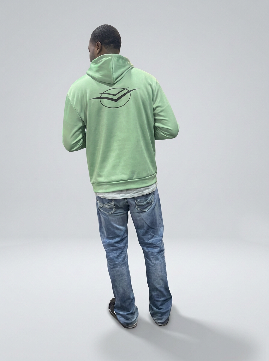 Green Logo Hoodie
